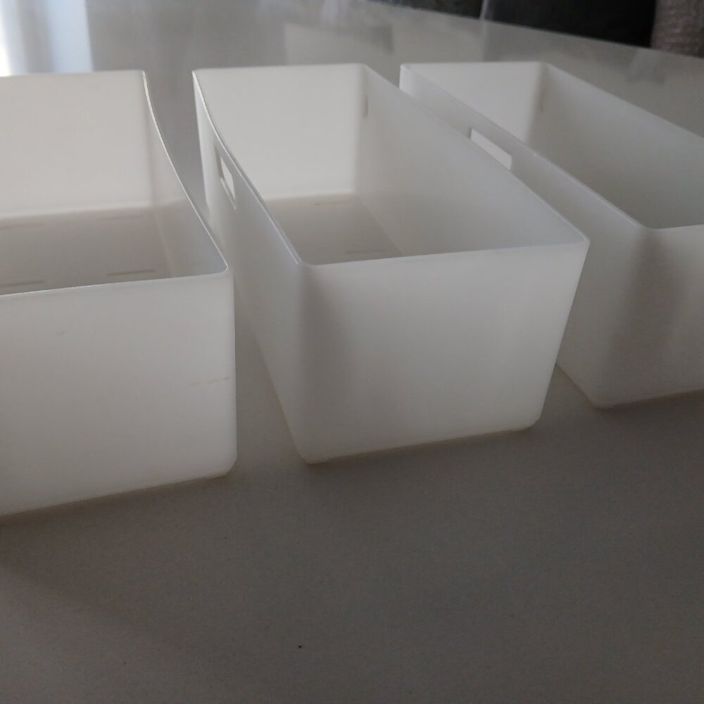 Rectangle Plastic containers (3) - Picture 4 of 4